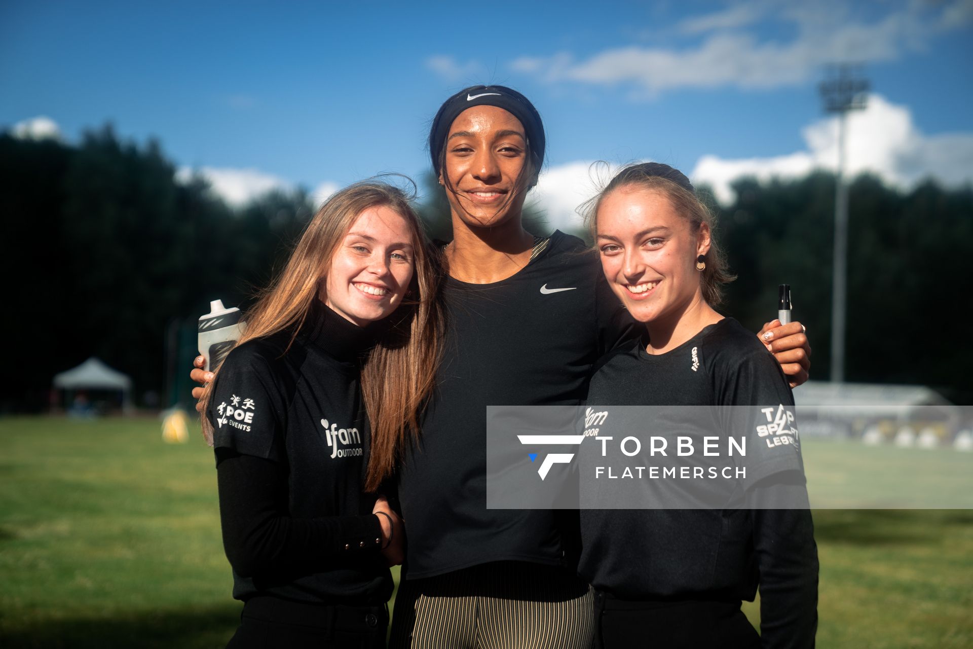 Nafissatou Thiam (RFC Liege) am 28.05.2022 waehrend der World Athletics Continental Tour IFAM Oordegem in Oordegem